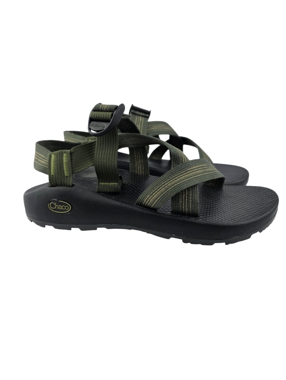 Chaco Z1 Classic Men’s Sandals Size 9 Green Stripes